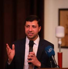 \ud83d\uddbc استشهاد الزميل في المكتب الإعلامي الحكومي: هيثم حرارة في مجزرة بوابة مستشفى الش...