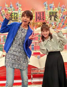 明日10/5は#山田涼介 さんと  #川栄李奈 さんが朝の生放送をジャック､そして昼も夜も番宣頑張ります  スケジュール 5:25『めざましテレビ 』 8:00『めざまし8 』 9:50『ノンストップ』※一部地域のみ 11:45『ポップUP！』  19:00『超絶限界 ソコまで見せる!?大百科SP』 #はじめしゃちょー 出演！