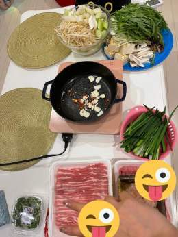 お鍋準備！