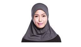 karrychen Womens Muslim Cotton Mini Hijab Head Scarf Solid Color Full Cover Inner Cap Islamic Arab Wrap Shawl Turban Hat Headwear- 12# #Amazon