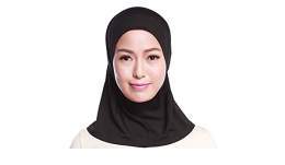 karrychen Womens Muslim Cotton Mini Hijab Head Scarf Solid Color Full Cover Inner Cap Islamic Arab Wrap Shawl Turban Hat Headwear- 5# #Amazon