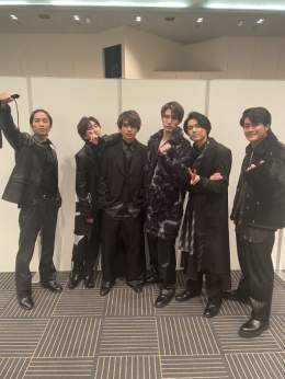 テレビ朝日「#MステウルトラSUPERLIVE2022」 ご覧いただきありがとうございました！ 「Good Luck!」を歌唱しました！  1/4発売ニューアルバム「声」ご予約受付中です \u25b6\ufe0e  #SixTONES #SixTONES_GoodLuck #Mステ #ウルトラSUPERLIVE @Mst_com