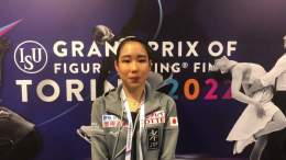 シニア女子で優勝した #三原舞依 選手です  #グランプリファイナル2022 #GPFigure #フィギュアスケート