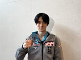 帰国しました！#山本草太  #シニア男子 #グランプリファイナル2022 #GPファイナル #フィギュアスケート