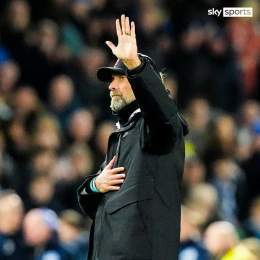 Jurgen Klopp apologising to Liverpool fans after the 3-0 defeat at Brighton