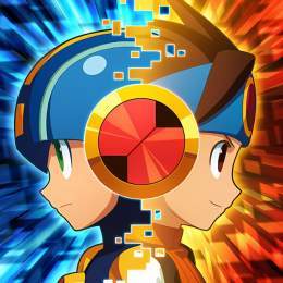Another AI upscale taken from the legacy collection page.  #megamanbattlenetwork #ロックマンエグゼ  #ロックマン #rockmanexe #battlechips #megaman #rockman