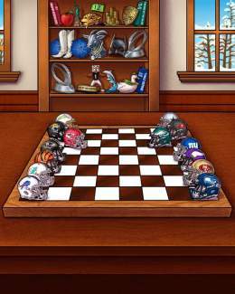 14 teams, 1 goal.   The board is set, now let the games begin! #NFLPlayoffs