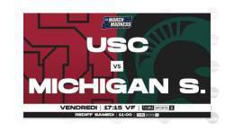 La Big Dance, deuxi&egrave;me journ&eacute;e. Apr&egrave;s l&rsquo;upset de Princeton hier, on suit USC (coucou @NikolaVucevic ) et Michigan State &agrave; 17h15 sur @beinsports_FR 2 avec @singletonchr ! #MarchMadness #NBAextra