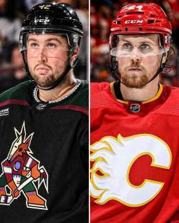 Nick and Brett Ritchie are the first brothers in NHL history to be traded for each other