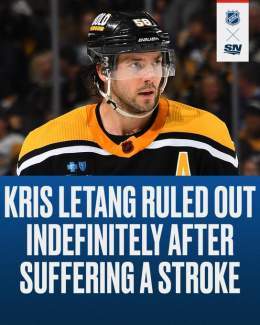 Wishing Kris Letang all the best.