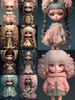 Dolls don't grow up, but the memories we had with them remain. Collection Tiny dolls Items:10 Price: 3 MATIC Link opensea   #NFT #nfts #NFTAirdrop #NFTCollection #OpenSeaNFT #Openseanfts #collector #nftcollector #Girlfights