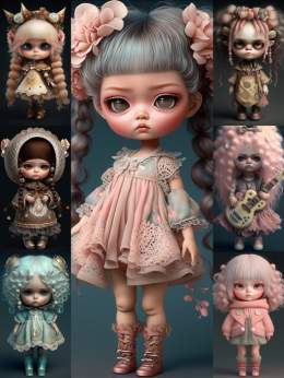 Tiny dolls.Items:9 items left Price: 3 MATIC Link opensea  #NFT #nfts #NFTAirdrop #NFTCollection #OpenSeaNFT #matic #Polygon #PolygonNFTs #Openseanfts #collector #opensea #nftcollector #Girlfights