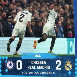 History made! Real Madrid are the first team to defeat Chelsea twice in the #UCL at Stamford Bridge.  ???????? ???????????????? ???????????? ???????????? ????????????????????????????, ???????????? ???????????????????????? ???????? ???????????????????