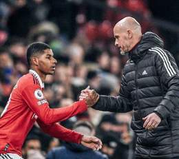 Since Cristiano Ronaldo left Old Trafford for Real Madrid, Marcus Rashford has scored 20+ goals in a single season (3) more than any other Man Utd player:  RASHFORD - 3 Rooney - 2 Martial, Lukaku, Van Persie, Ibrahimovic, Fernanades, Ronaldo - 1