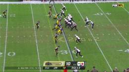 Kazee hit on Olave #Steelers