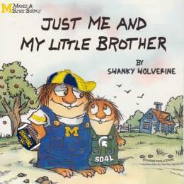 New book on the Michigan vs Michigan State rivalry, so Spartans can stay on reading level
