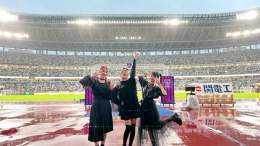2022明治安田生命J1リーグ 第30節 FC東京 vs 京都サンガF.C.  国立競技場にて試合前にECHO歌わせて頂きました！！  温かく迎えてくださって嬉しかったです  ありがとうございました！！  #fctokyo  #tokyo