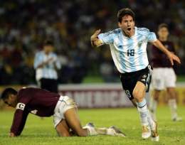 The best there is  The best there was  The best there ever will be  There's only one Lionel Messi    #FIFAWorldCup #TSWorldCup