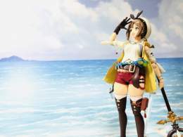 #夜のフィギュア撮影会 テーマ「シン/新/真」  よーし、冒険だ！ 新しい何かを目指して！  #ライザのアトリエ #ライザリン・シュタウト #figma写真部
