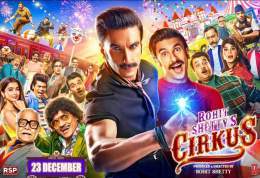 ROHIT SHETTY - RANVEER SINGH: &lsquo;CIRKUS&rsquo; NEW POSTER&hellip; #NewPoster of #RohitShetty&rsquo;s #Cirkus&hellip; Arrives in *cinemas* #Christmas 2022 [23 Dec]. #CirkusThisChristmas