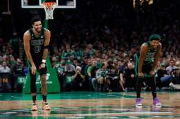 Jayson Tatum and Marcus Smart are now 10-2 against Philly in the playoffs