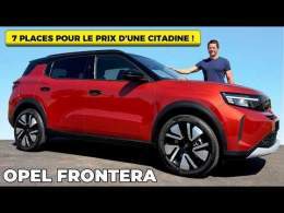 Essai Opel Frontera - Le 7 places le moins CHER !