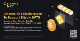 Binance NFT x Bitcoin Ordinals    Bitcoin NFTs are soon coming to our marketplace, offering more opportunities for collectors and creators in our multi-chain ecosystem.  Here's everything you need to know