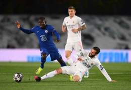 N'Golo Kant&eacute; should be back for the Champions League quarter-final.  Could we?