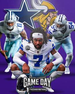 It's GAMEDAY! #Cowboys vs Vikings! \u272d Comment your Score and Bold Predictions for the game!