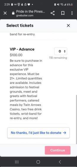 Just bought my tickets to the event.  I thought about buying the VIP package, but I'm not willing to risk $100 yet ontop of the travel cost.  The event is free for 10 year olds and under. The event will also hold an AFTER PARTY where any age is allow