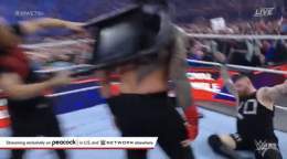 Roman Reigns was thinking to himself &ldquo;NOT AGAIN&rdquo; #RoyalRumble