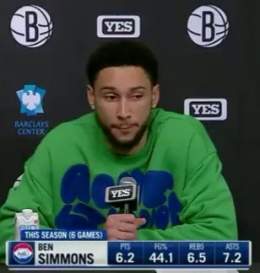 Ben Simmons says the Brooklyn Nets could be the best team in the NBA   ( @AhnFireDigital )