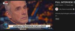 This is the actual thumbnail Sky News used for their Jordan Peterson interview