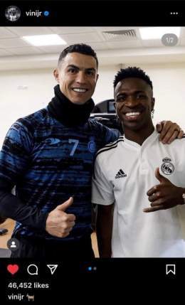 Cristiano Ronaldo owns the streets