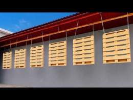 Peu de gens connaissent cette invention géniale ! Source gratuite de bois de palette recyclé.