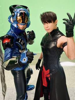 ポプテピ２期最終話にして最大の伏線回収をさせていただきました\u266a作品に出演させていただき、誠にありがとうございました。引き続き所属レーベル以外からのお仕事のご依頼も心よりお待ち申し上げております。 #ポプテピピック #西川貴教