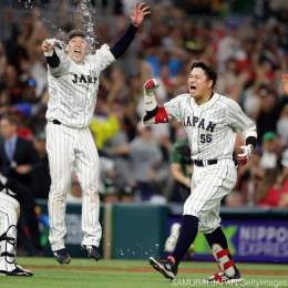 #WorldBaseballClassic&nbsp; #決勝 日本アメリカ（#ローンデポ・パーク） 8時試合開始  きのうの #歓喜の瞬間 決勝戦はまもなくプレーボール  #岡本和真 #大城卓三 #戸郷翔征 #大勢 #がんばれ侍ジャパン