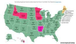 Top Google Trends in the United States by relative interest in each state over the last hour.   #BankofAmerica #CrystalPalacevsManUnited #BrianWalshe #JacindaArdern #CitizensBank   Live map at