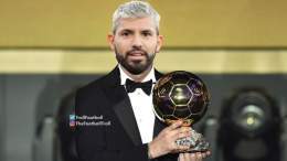 Sergio Ag&uuml;ero this season: World Cup with Argentina, treble with Man City and league title with Barcelona.   If Ag&uuml;ero doesn&rsquo;t win the Ballon d'Or, it will be the biggest robbery we have ever seen.