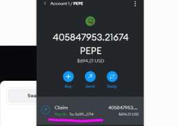 THIS IS FINANCIAL ADVICE.   $PEPE launched their airdrop and I claimed $700     double check the url!  #PEPE #PepeCoin #PEPEARMY #PepeAI #pepeislove #mongarmy $mong $psyop #psyop #simpson $ben #hex #binance #bitcoin #memecoins $dons #capo $capo $lady