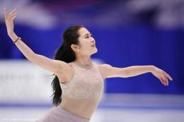 [フィギュアスケート NHK杯] 男子SPを前に行われた開会式には宮原知子さんと田中刑事さんが登場。フラッグスケーターも務めて会場を盛り上げました（若杉）  \u25bdNHKフィギュア写真特集は   #宮原知子 #田中刑事 #SatokoMiyahara #KeijiTanaka #NHK杯フィギュア