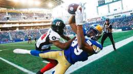 Blue Bombers beat Redblacks, extending unbeaten streak to five games. MORE:  #CFLGameDay #LiveMic