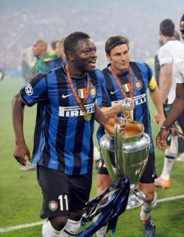 When Inter Milan got to the UEFA Champions League final 13 years ago    Do you believe Inter Milan will win the UCL trophy?   #TV3GH #3Sports
