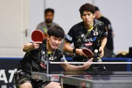 張本・吉村ペア 林ペアに ストレートで敗れる  #世界卓球2023 南アフリカ  男子ダブルス1回戦 #張本智和/#吉村真晴 0-3 林高遠/林詩棟 6-11/9-11/3-11  #世界卓球 トーナメント表   PHOTO:Itaru Chiba