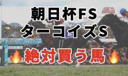 . 絶対買う馬  ･朝日杯FS ･ターコイズS  朝日杯FSは某サイトの想定オッズで万馬券になっている馬について語ってます 毎週GIあるの嬉しい！  #BOOKERS