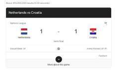 FREE Watch Live Stream UEFA Nations League  Score 1-1  LIVE>>@sporthdstreams    Netherlands vs Croatia   \u27a4Link: @sporthdstreams  Netherlands vs Croatia En vivo  #NationsLeague #UEFANationsLeague #NEDCRO  UEFA Nations League semifinal previ