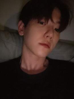 [OFFICIAL] Message from #BAEKHYUN    ;  my face feels so puffy...0 :Good sleep... I had so many dreams, but I can't remember what I dreamed. It's a shame... ㅋㅋㅋㅋㅋㅋ  wow my eyes are so swollen!!!!  #EXO #엑소 #BAEKHYUN #백현  @weareoneEXO @B_hundred_Hyun