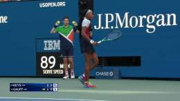 Incredible shotmaking from @CocoGauff