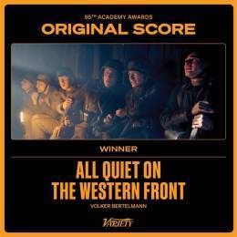 The #Oscar for Best Original Score goes to "All Quiet on the Western Front."