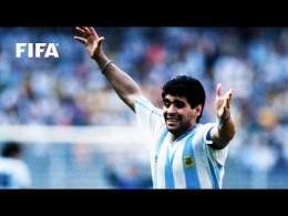 Classique d'une minute : Maradona et l'Argentine éliminent le Brésil | Huitièmes de finale de la ...